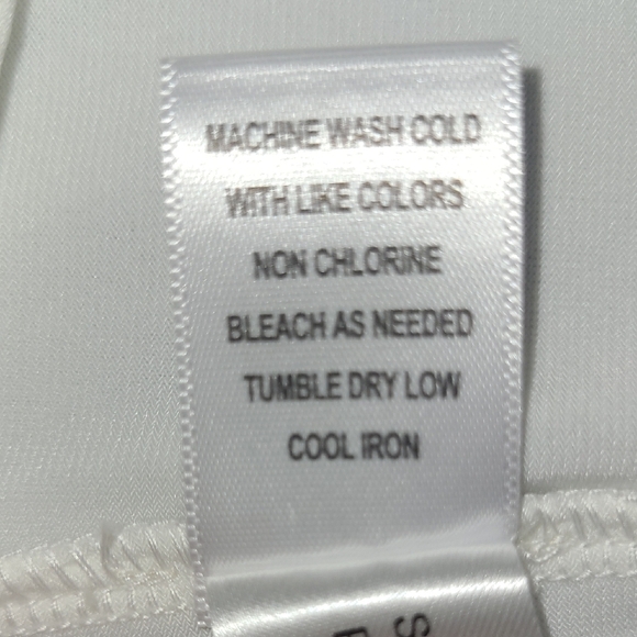 White Palazzo Pants with Pink Marble Design Wide Leg High Rise Bohemian Artsy - Picture 7 of 12